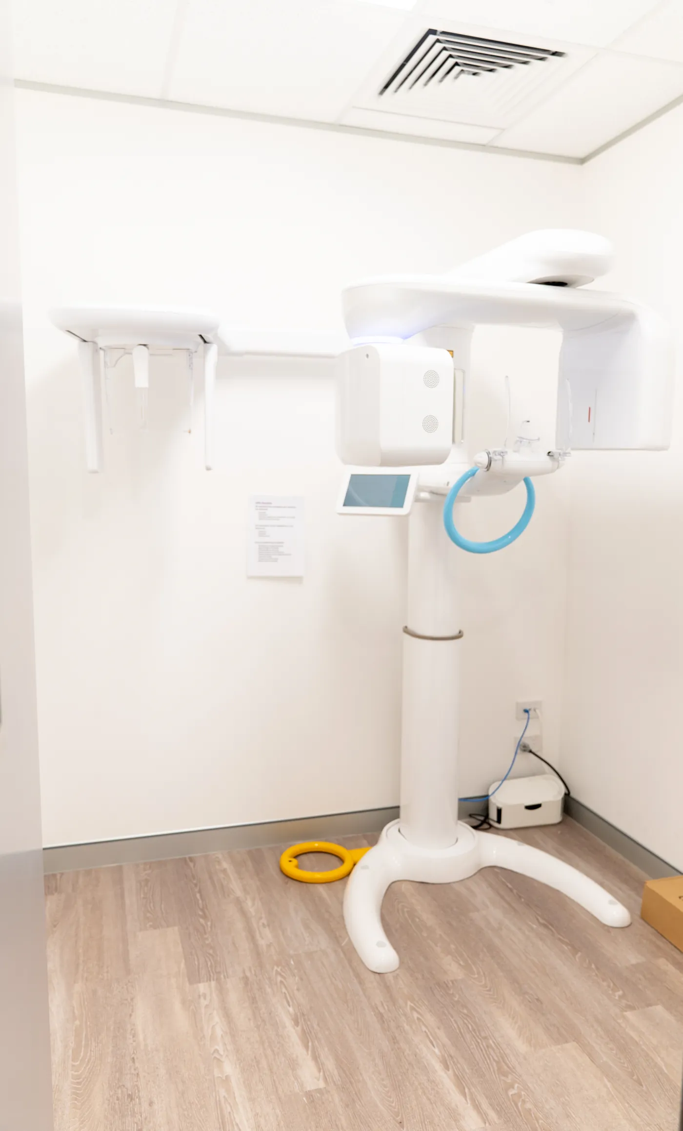 A 3D dental imaging unit in the practice imaging room